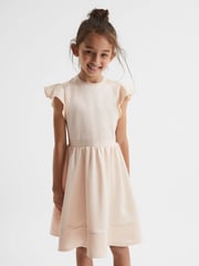 Reiss Ivory January 4-9 yrs Occasion Dress - Image 3 of 7