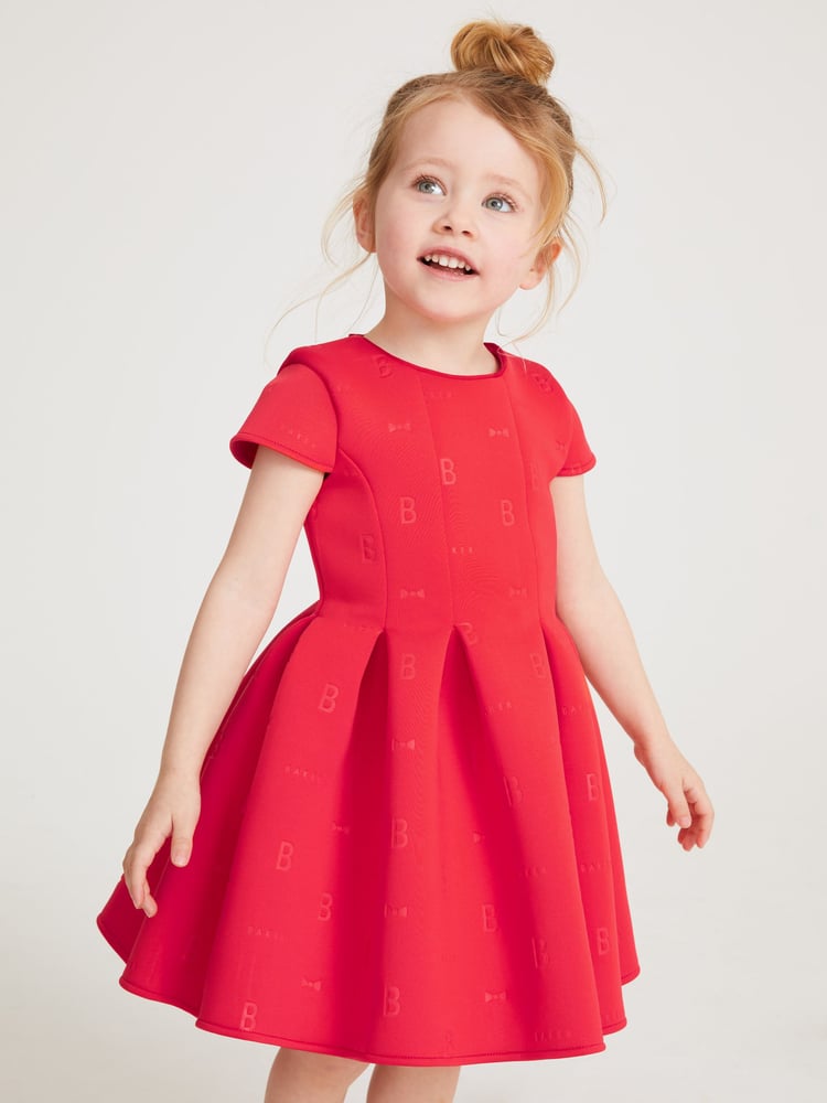 Baker by Ted Baker Pleated Scuba Dress - Image 1 of 10 Baker by Ted Baker Pleated Scuba Dress - Image 1 of 10
