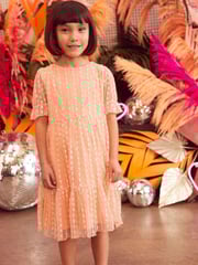 Apricot Pastel Orange Next Tiered Tulle Dress (3-16yrs) - Image 1 of 6