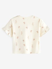 Mid Pink Bunny T-Shirts 3 Pack (3mths-7yrs) - Image 2 of 2