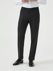 Skopes Black Tailored Fit Montague Suit: Trousers - Image 1 of 6