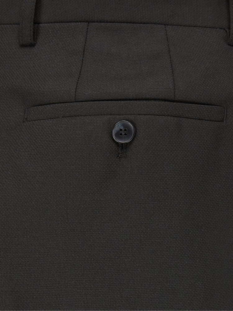 Skopes Black Tailored Fit Montague Suit: Trousers - Image 6 of 6