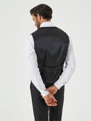 Skopes Black Montague Suit: Waistcoat - Image 2 of 6