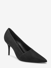 Black Signature Forever Comfort® Asymmetric Mid Heel Court Shoes - Image 6 of 8