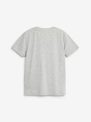 Grey Marl Regular Fit Short Sleeve T-Shirt (3-16yrs) - Image 2 of 3