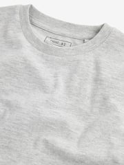 Grey Marl Regular Fit Short Sleeve T-Shirt (3-16yrs) - Image 3 of 3