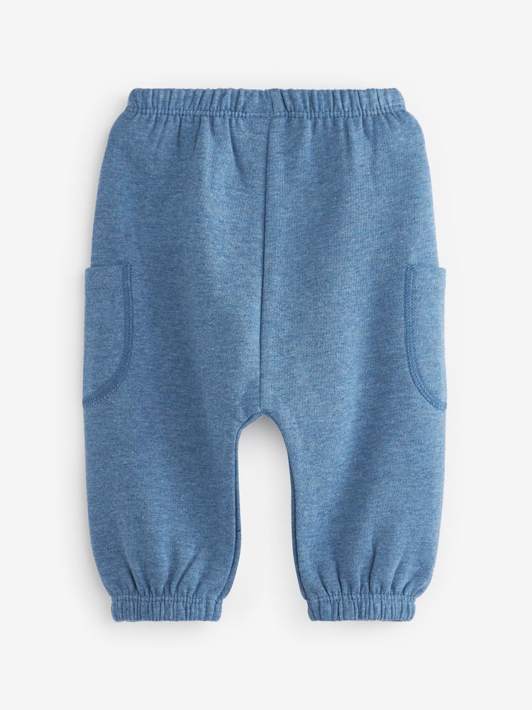 Blue/Grey Joggers 3 Pack (0mths-2yrs) - Image 2 of 2