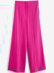 Pink Tailored Super Wide Leg Trousers - Image 5 of 5