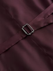 Blue Wool Blend Check Suit Waistcoat - Image 7 of 8