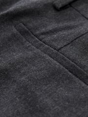 Navy Blue Relaxed Fit Donegal Suit: Trousers - Image 11 of 11