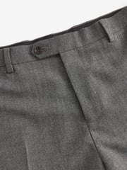 Grey Relaxed Fit Donegal Suit: Trousers - Image 5 of 8