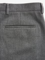 Grey Relaxed Fit Donegal Suit: Trousers - Image 7 of 8