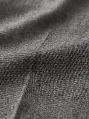 Grey Relaxed Fit Donegal Suit: Trousers - Image 8 of 8