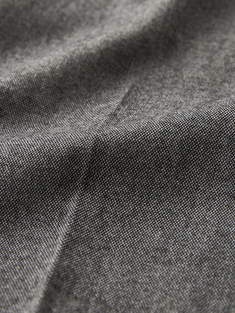 Grey Relaxed Fit Donegal Suit: Trousers - Image 8 of 8