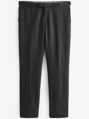 Grey Stripe Stripe Signature Empire Mills British Fabric Morning Suit Trousers - Image 8 of 14