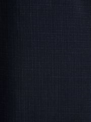 Navy Blue Slim Fit Signature Marzotto Italian Fabric Textured Suit Waistcoat - Image 10 of 10