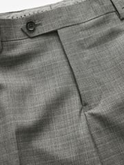 Grey Signature British Fabric Textured Suit: Trousers - Image 6 of 8