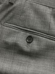 Grey Signature British Fabric Textured Suit: Trousers - Image 7 of 8