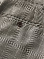 Neutral Signature British Fabric Check Regular Fit Suit Trousers - Image 9 of 11