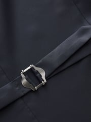 Neutral Signature British Fabric Check Regular Fit Suit Waistcoat - Image 8 of 11