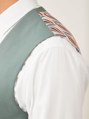 Mid Green Motion Flex Stretch Waistcoat - Image 5 of 10