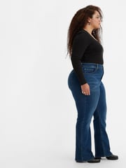 Levi's® Blue Wave Dark Plus Curve 725™ High Rise Bootcut Jeans - Image 3 of 6