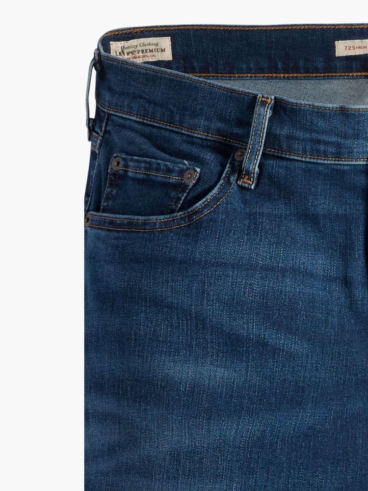 Levi's® Blue Wave Dark Plus Curve 725™ High Rise Bootcut Jeans - Image 6 of 6 Levi's® Blue Wave Dark Plus Curve 725™ High Rise Bootcut Jeans - Image 6 of 6