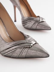 Pewter Signature Forever Comfort® Twist Court Shoes - Image 4 of 4