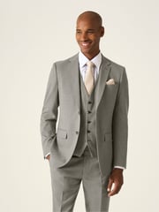 Skopes Natural Slim Fit Jodrell Tweed Effect Suit Jacket - Image 3 of 8