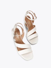 KG Kurt Geiger Cream Astrid Sandals - Image 2 of 4