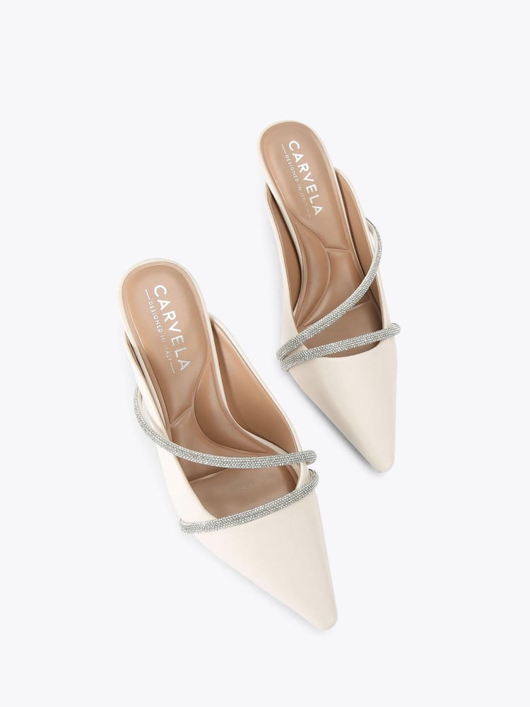 Carvela  Paparazzi Mule Court Shoes - Image 2 of 4