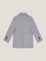 Monsoon Blue Pinstripe Cotton Blazer - Image 2 of 3