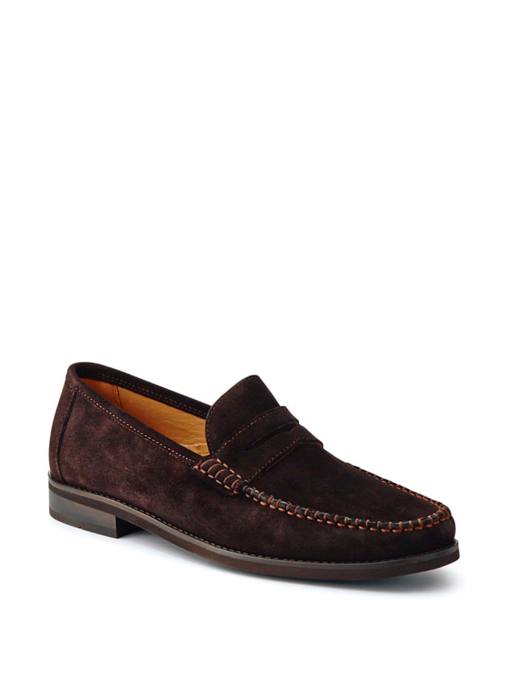 Jones Bootmaker Quennell Leather Penny Loafers - Image 2 of 5