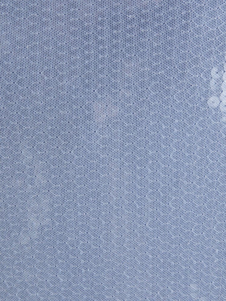 Abercrombie & Fitch Blue Strapless Sequin Occasion Midi Dress - Image 6 of 6