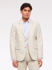 Abercrombie & Fitch Single Breasted Linen Blazer - Image 1 of 11