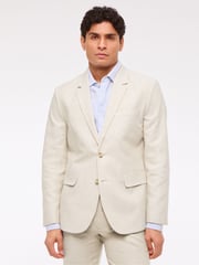 Abercrombie & Fitch Single Breasted Linen Blazer - Image 3 of 11