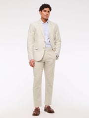 Abercrombie & Fitch Single Breasted Linen Blazer - Image 4 of 11