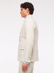 Abercrombie & Fitch Single Breasted Linen Blazer - Image 5 of 11