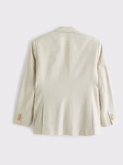 Abercrombie & Fitch Single Breasted Linen Blazer - Image 9 of 11