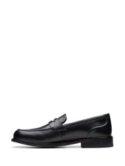 Clarks Black Leather Craft Arlo Lo Shoes - Image 2 of 7