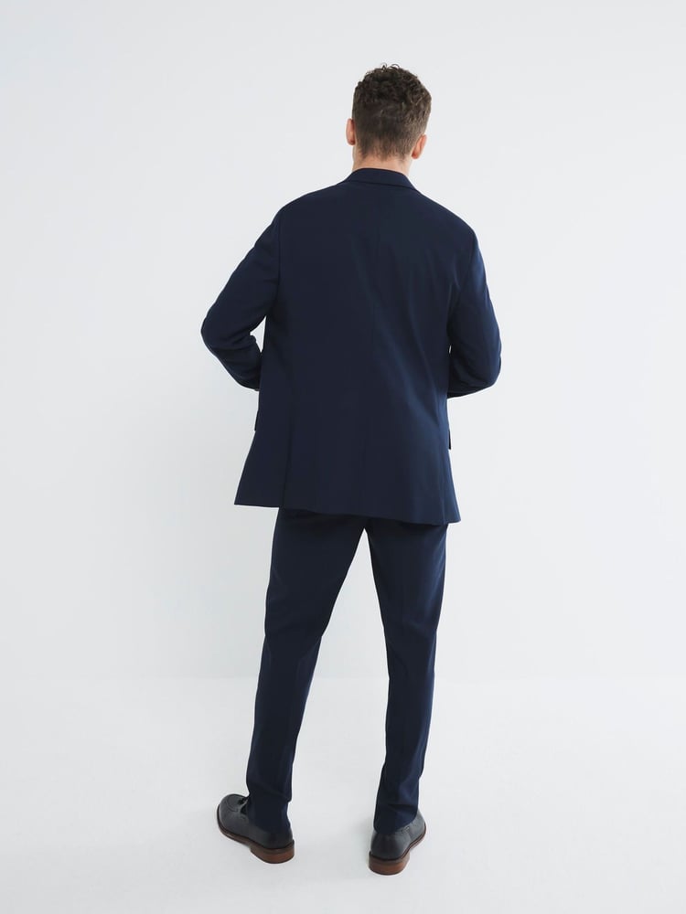 River Island Blue Tailored Trousers - Image 4 of 4