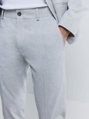 River Island Grey Skinny Textured Trousers - Image 4 of 4