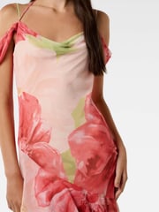 Forever New Pink Mahlia Strappy Midi Dress - Image 3 of 4