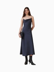 AllSaints Blue Hadley Dress - Image 3 of 6