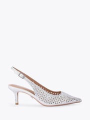 Carvela Silver Lazer Sling Shoes - Image 1 of 4