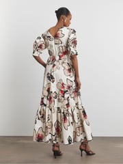 Joanna Hope Cream 100% Cotton Prom Dress - Image 2 of 4
