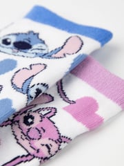Vanilla Underground Multi Disney Girls Calf Socks Set of 5 - Image 4 of 5