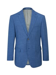 Skopes Light Blue Tailored Fit Jamie Semi Plain Blazer Jacket - Image 8 of 9