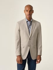 Skopes Natural Tailored Fit Jamie Semi Plain Blazer Jacket - Image 1 of 8