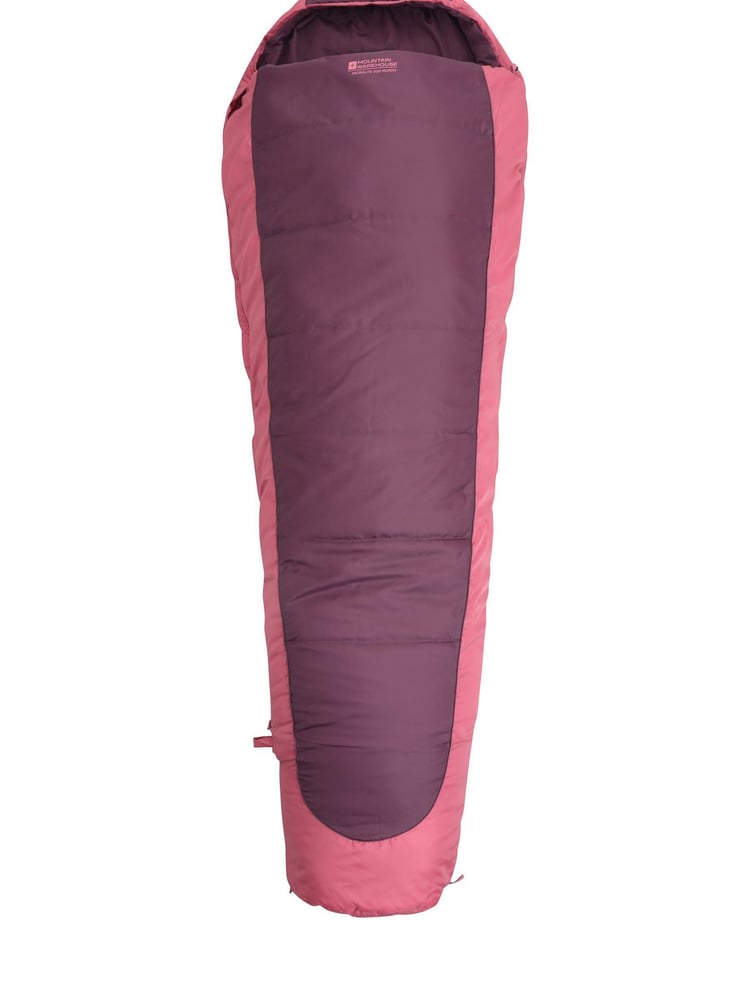 Mountain Warehouse Purple Microlite 500 Mid Season Sleeping Bag - Image 1 of 6